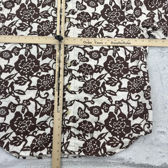 Reyn Spooner Shirt Mens XL Floral Hawaiian Button Up Aloha Tencel Blend Casual - Picture 6 of 7